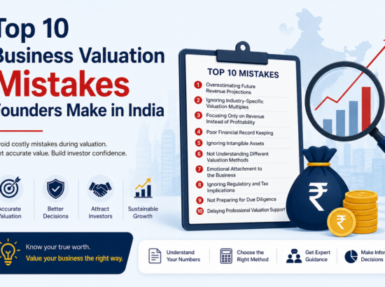 Top 10 Business Valuation Mistakes Founders Make in India